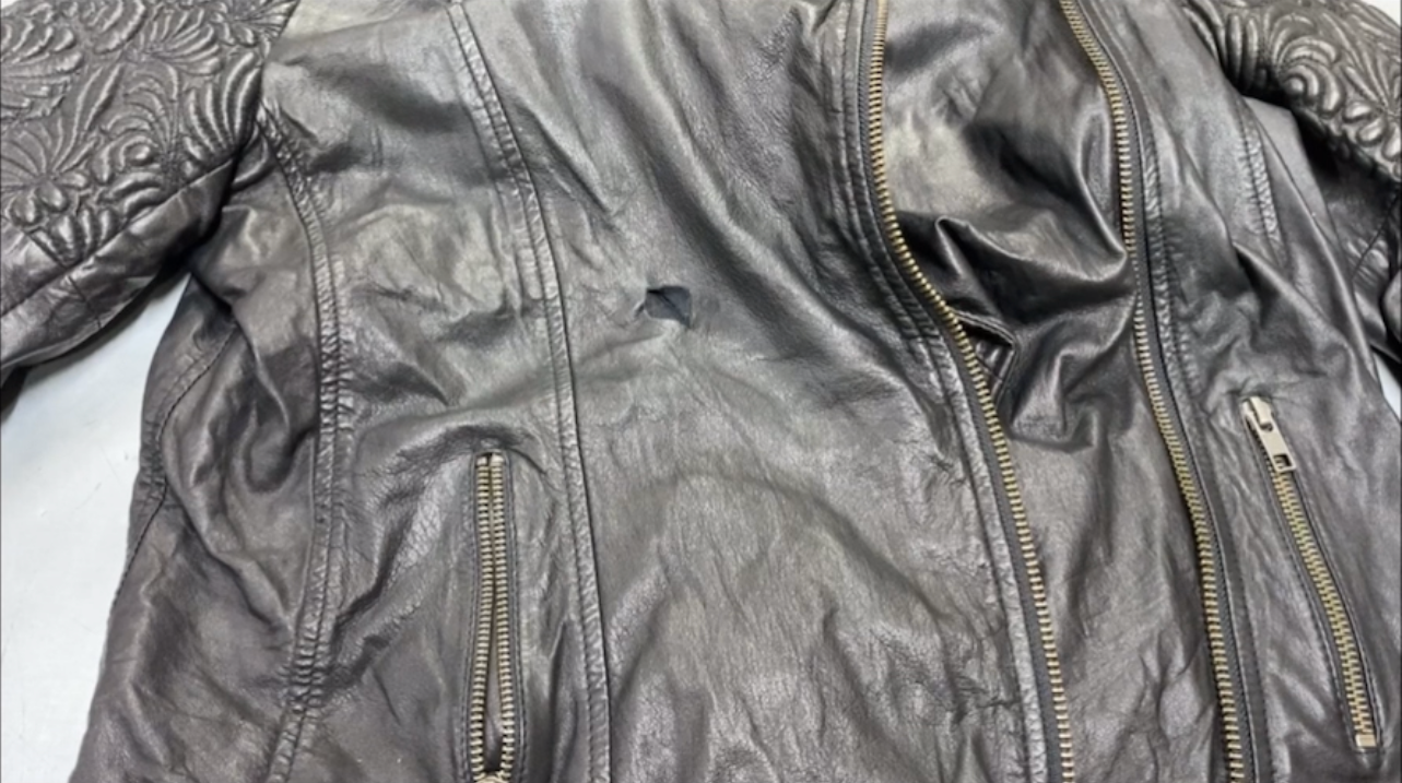 Repairing a Tear on a Leather Jacket – Leather Repair Company