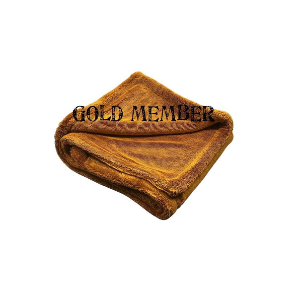 Dual Twisted Gold Member Drying Towel 1400gsm