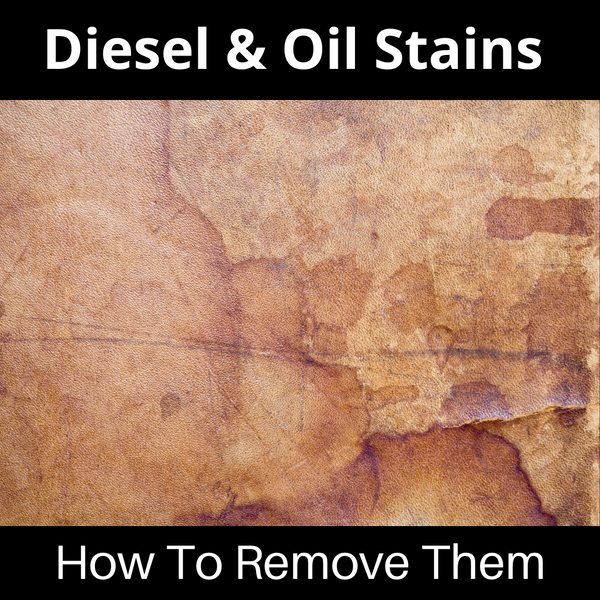 Removing Diesel & Oil Stains From Leather