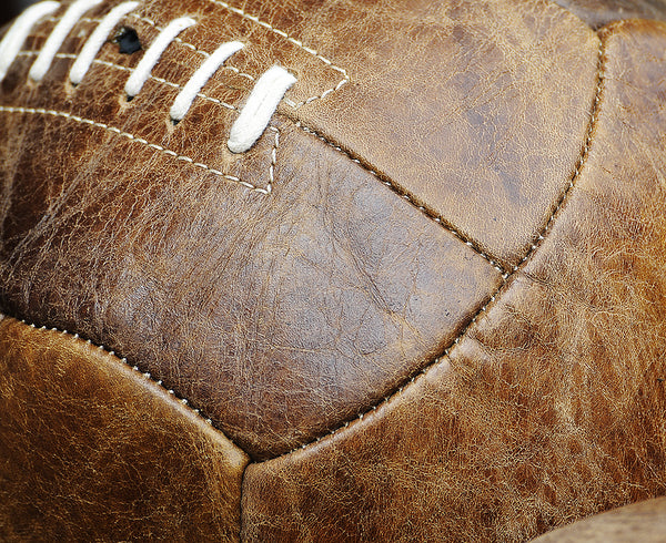 What Was The First Sport To Use A Leather Ball?