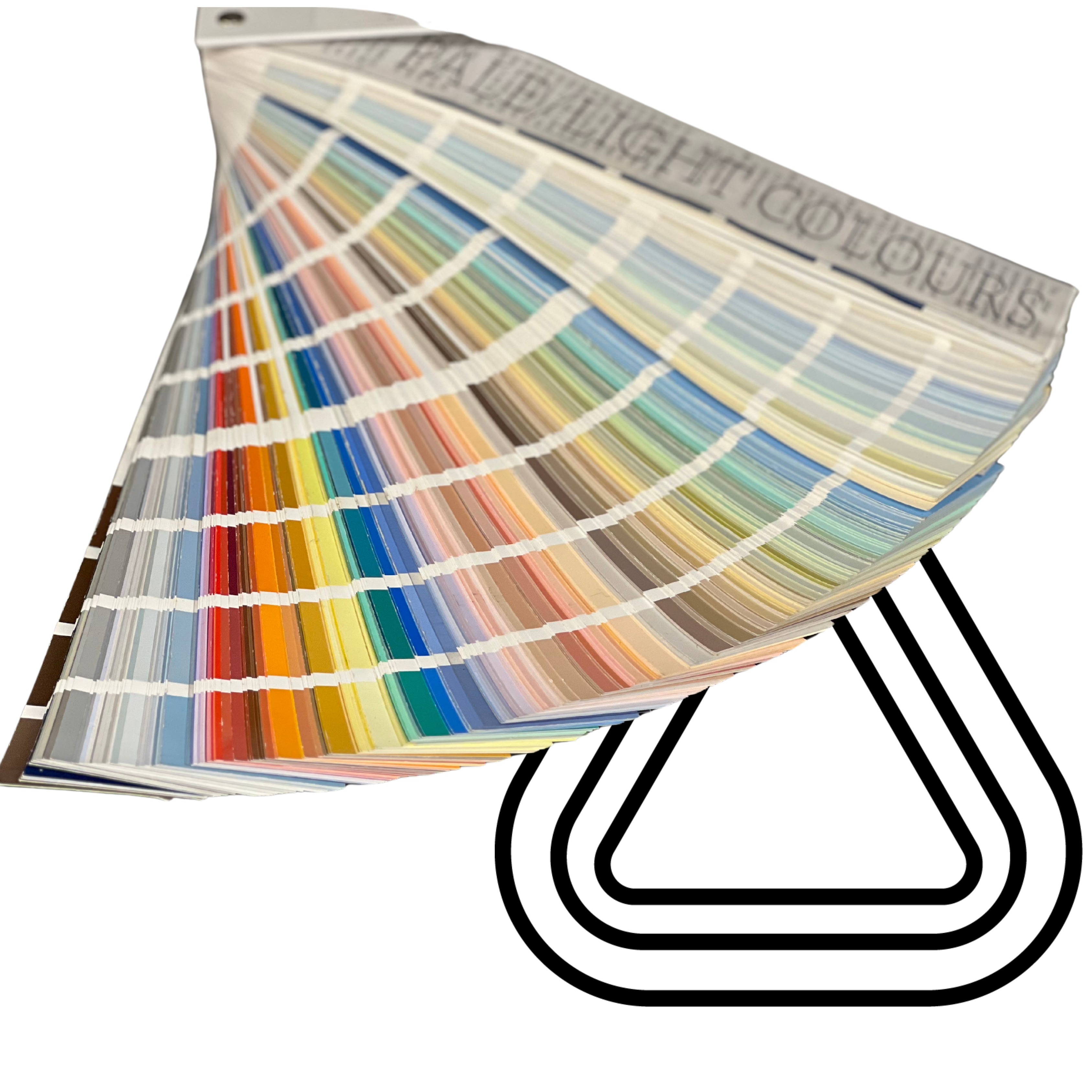 Fan Shell Colours Leather Colour Fan Deck – Leather Repair Company