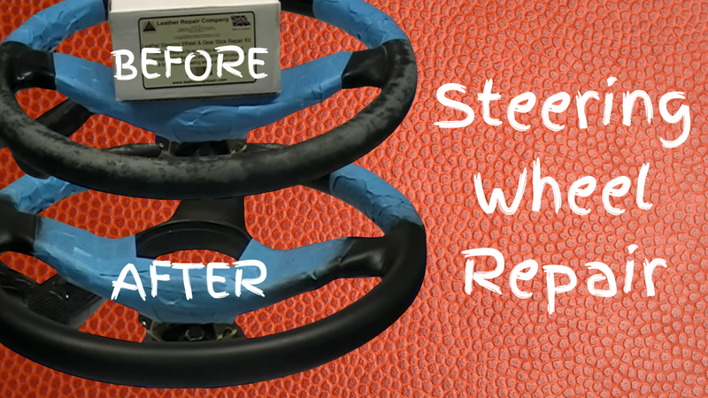 Leather Steering Wheel & Leather Scuff Repair Kit