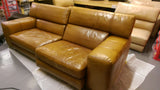 Leather sofa after cleaning