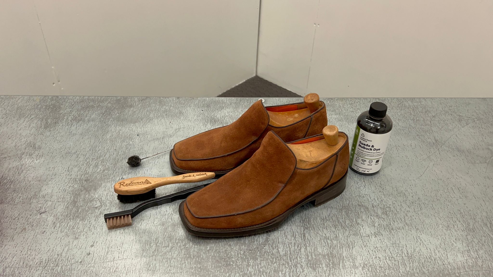 Suede Dye Brown Leather Shoe Dye Suede And Nubuck Dye LRC62