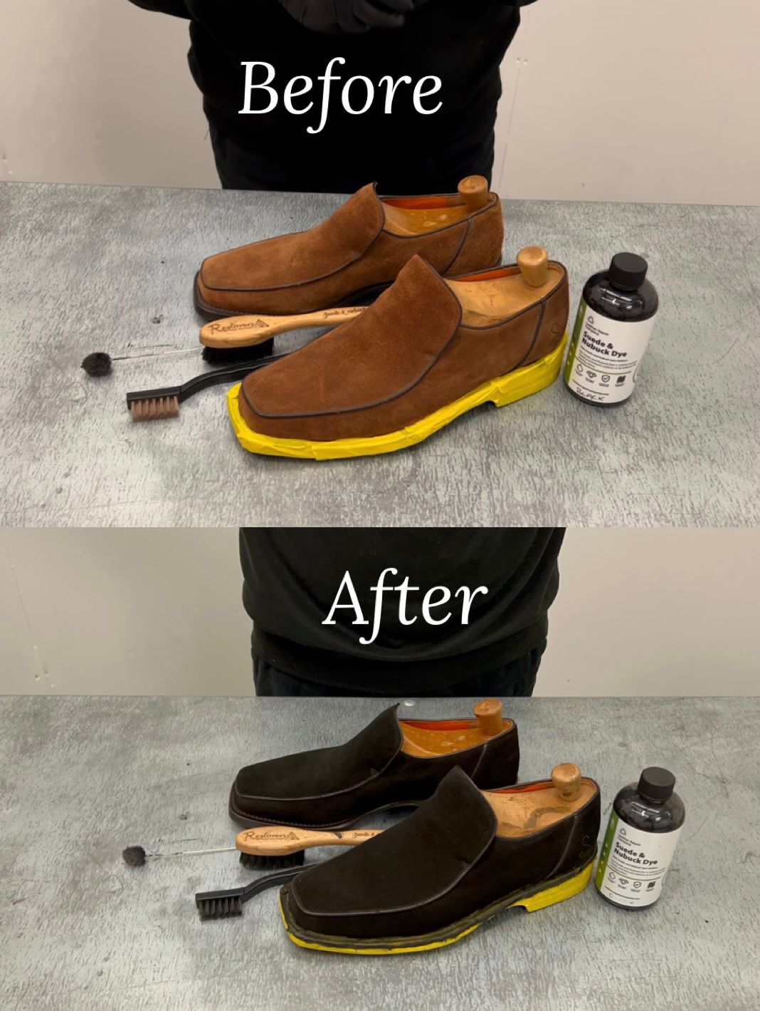 Shoe Dye How To Restore Faded Suede Shoes How To Fix Suede